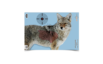 PREGAME Birchwood Casey 35405 Pregame  Coyote Paper Hanging Rifle 16.50" x 24" Impact En