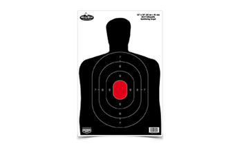 BC27 Birchwood Casey 35707 Dirty Bird BC-27 Silhouette Tagboard Hanging Pistol 12" x