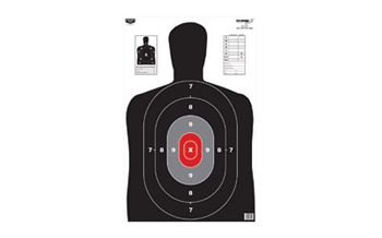 BC27 Birchwood Casey 37051 EZE-Scorer BC-27 Paper Target 23" x 35" 100 Per Pkg