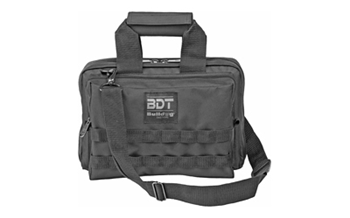 Bulldog Cases DELUXE BDT917B BULLDOG DLX 2 PISTOL RANGE BAG BLK