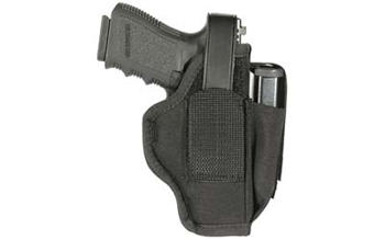 MAGAZINE Blackhawk 40AM06BK Multi-Use  IWB/OWB Black Cordura Fits 3.25-3.75" Compact Auto