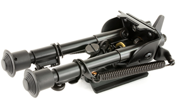PIVOT Blackhawk 71BP09BK Sportster Pivot + Traverse Bipod 6"-9"Black Anodized Metal Sl