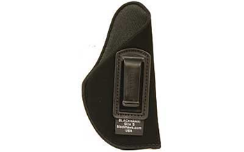 INSIDE PANT Blackhawk 73IP05BKR Inside The Pants  IWB Black Suede Fits Glock 26/27/33 & Othe