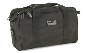 PISTOLRANGEBAG Blackhawk 74RB02BK Sportster Pistol Range Bag Black 600D Polyester with 2 Pistol