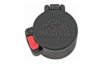 FLIP-OPEN Butler Creek 20035 Flip-Open Eyepiece Scope Cover Black Polymer 1.39"/35.30mm Si