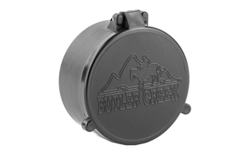 FLIP-OPEN Butler Creek 30390 Flip-Open Objective Scope Cover Black Polymer 56.40mm Obj. Si