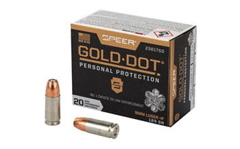 Cci/speer SPEER GOLD DOT Speer Gold Dot 9MM+P 124GR JHP 20RDS