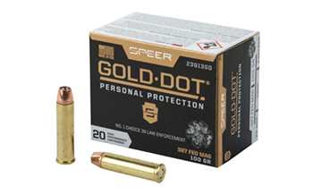Cci/speer SPEER GOLD DOT Speer Ammo 23913GD Gold Dot Personal Protection 327 Federal Mag 100 gr Hollow Po