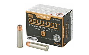 Cci/speer SPEER GOLD DOT Speer Ammo 23917GD Gold Dot Personal Protection 357 Mag 135 gr Hollow Point (HP)