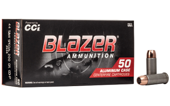 Cci/speer BLAZER CCI 3556 Blazer  44 S&W Spl 200 gr Jacketed Hollow Point (JHP) 50 Bx/ 20 Cs