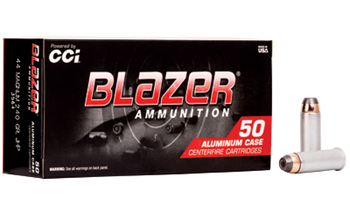 Cci/speer BLAZER CCI 3564 Blazer  44 Rem Mag 240 gr Jacketed Hollow Point (JHP) 50 Bx/ 20 Cs