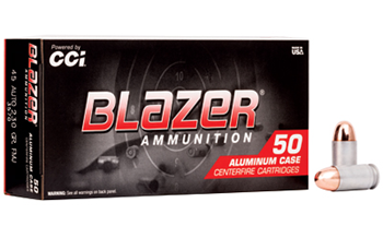 Cci/speer BLAZER CCI 3570 Blazer  45 ACP 230 gr Full Metal Jacket (FMJ) 50 Bx/ 20 Cs