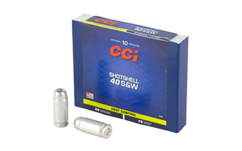 Cci/speer SHOTSHELL CCI 3740 Pest Control  40 S&W 88 GR Shotshell #9 Shot 10 Bx/ 20 Cs