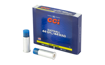 Cci/speer SHOTSHELL CCI 3744 Pest Control  44 Special 140 GR Shotshell #9 Shot 10 Bx/ 20 Cs