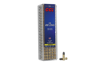 Cci/speer  CCI 0038 Specialty CB 22 Long 29 gr Lead Round Nose (LRN) 100 Bx/ 50 Cs