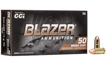 BLAZER 9MM 115 GRAIN FMJ