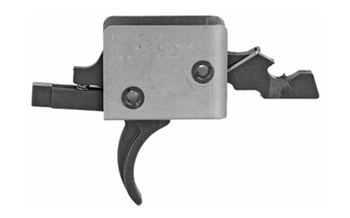 Cmc Triggers Co SINGLESTAGECURV CMC Triggers 91501 Drop-In  Single-Stage Curved Trigger with 3-3.50 lbs Draw Wei