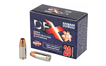 Corbon DEEPPENETRATING DPX09115 CORBON DPX 9MM+P 115GR BRNS X 20/500