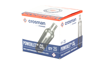 Crosman  2311 CROSMAN POWERLET CO2 CARTRIDGES 25PK