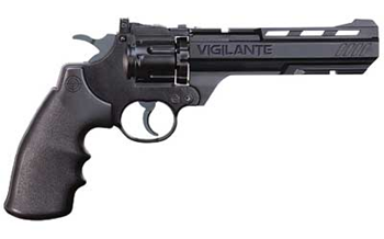 VIGILANTE Crosman CCP8B2 Vigilante Air Revolver CO2 177 Pellet,177 BB 10rd Pellet, 6rd BB