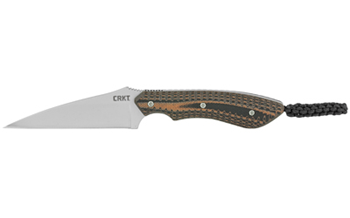 Columbia River RAZOR EDGE CRKT 2388 S.P.E.W.  3" Fixed Wharncliffe Plain Bead Blasted Black/Brown Blade/G1