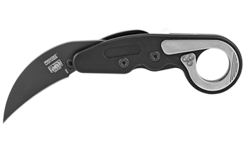 Columbia River PROVOKE CRKT 4040 Provoke  2.41" Folding Hawkbill Plain Black TiN D2 Steel Blade/ Black