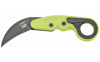 Columbia River PROVOKE CRKT 4041G Provoke Zap 2.47" Folding Plain Black Stonewashed 4116 Stainless Stee
