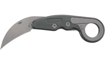 Columbia River PROVOKE COMPACT CRKT 4045 Provoke Compact 2.26" Folding Hawkbill Plain Stonewashed D2 Steel Blad