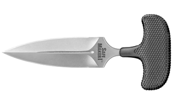 SAFE MAKER I Cold Steel CS-12DBST Safe Maker I 4.50" Fixed Spear Point Plain Stone Washed AUS