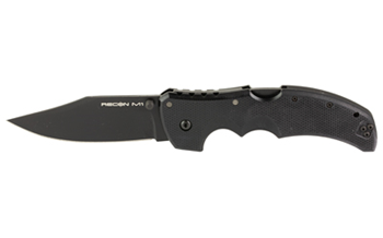 RECON 1 Cold Steel 27TMC Recon Folder Japanese AUS 8A Stainless w/Black Tuff-Ex Clip Poi