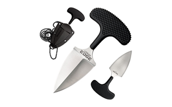 URBAN EDGE Cold Steel CS-43XL Urban Edge  2.50" Fixed Plain Stone Washed Japanese AUS-8A SS
