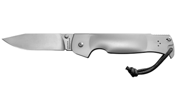 POCKET BUSHMAN Cold Steel CS95FB Bushman Pocket 4.50" Folding Clip Point Plain Stone Washed 411