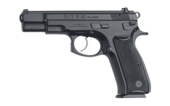 01130 CZ 75BD 9MM 4.6" BLACK 10RD