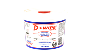 D-lead DLEADWT-325-22 WT-325 D-WIPE TOWELS 2-325 CT TUBS