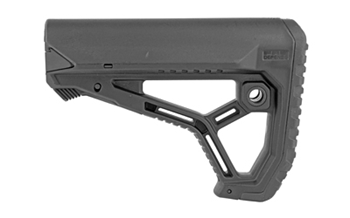 Fabrique D' Armes De Grande Precision GL-CORE FAB Defense FX-GLCOREB GL-Core Buttstock Matte Black Synthetic for AR-15, M4