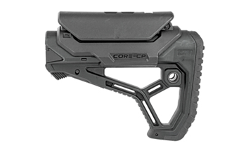 Fabrique D' Armes De Grande Precision GL-CORECPINCLUD FAB Defense FX-GLCORECPB GL-Core CP Buttstock Adjustable Cheekrest Matte Black S