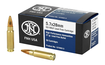 SELF DEFENSE FN 10700012 High Performance  5.7x28mm 27 gr Lead Free Hollow Point 50 Bx/ 40 Cs