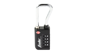 Firearms Safety RESETTABLE4-DIA TSA687RCB FSDC 4-DIAL TSA COMBO PADLOCK NCA