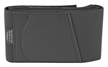 UNDERWRAPS 2.0 Galco UWBKMED2 Underwraps 2.0 Belly Band Medium Black Elasticized Nylon/Leather