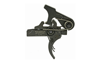 SUPERSEMI-AUTOM Geissele Automatics 05101 SSA  Two-Stage Curved Trigger with 4.25-4.75 lbs Draw