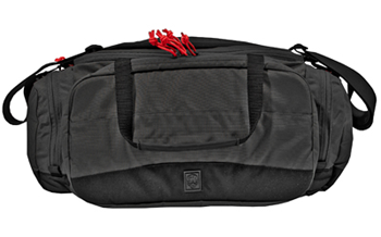 Grey Ghost Prec  60200-2 GGG RANGE BAG BLACK W/RED ZIPPER PUL