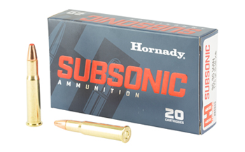 Hornady Mfg Co SUBSONIC Hornady 80809 Subsonic 30-30 Win 175 gr Sub-X 20 Bx/ 10 Cs