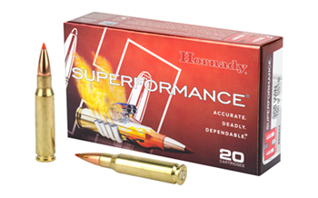 Hornady Mfg Co SUPERFORMANCE Hornady 80933 Superformance  308 Win 150 gr SST 20 Bx/ 10 Cs