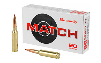 Hornady 200-81501 HORNADY MATCH 6.5 CM 147GR ELD 20RD 10BX/CS