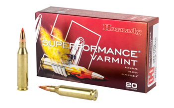 Hornady Mfg Co SUPERFORMANCEVA Hornady 83433 Superformance Varmint  243 Win 75 gr V-Max 20 Bx/ 10 Cs