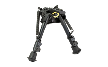 Harris Engineer BIPOD Harris Bipods S-BRM-LOK SB RMLOK Made of Steel/Aluminum with Black Anodized Fini