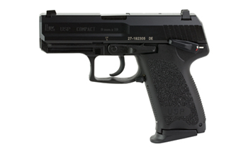 Heckler & Koch  81000329 HK USP-C 9MM 3.58" BLK V1 DA/SA 13RD
