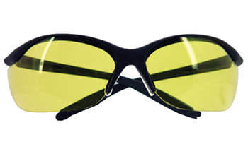 Howard Leight  R-01536 H/L VAPOR II BLK FR/AMBER LENS