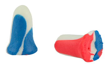 Howard Leight SUPER LEIGHT R-01891 H/L USA PLUGS 10PR RED/WHITE/BLUE