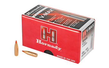 Hornady 200-22440 HORNADY BULLETS 6MM .243 87GR V-MAX 100CT 25BX/CS